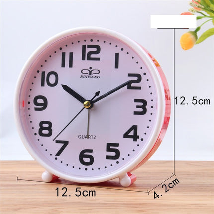 Cartoon-Themed Analog Alarm Clock Silent For Bedroom & Desk, 1 Piece