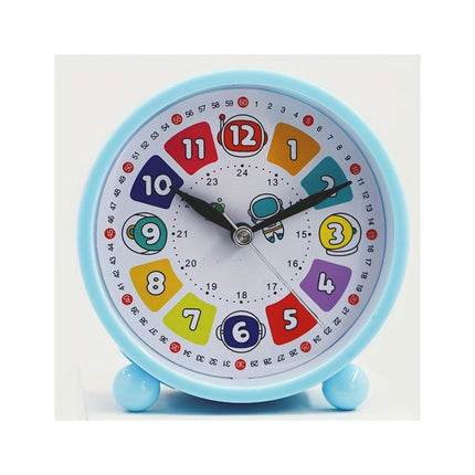 1pc Student Alarm Clock, Early Education Small Alarm Clock, Cute Alarm Clock Bedroom Learning Clock