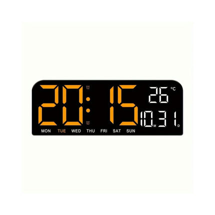 1pc Large Screen Alarm Clock, Simple LED Desktop Clock  Table Clock, Hanging Stand Clock