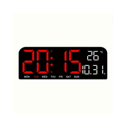 1pc Large Screen Alarm Clock, Simple LED Desktop Clock  Table Clock, Hanging Stand Clock