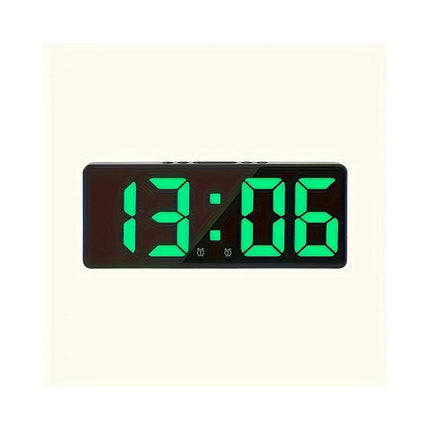 1pc Mirror Digital Alarm Clock Table Clock LED Clock-- For Home Room Living Room Office Decor