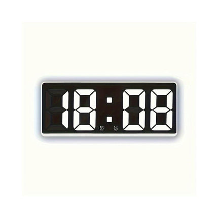 1pc Mirror Digital Alarm Clock Table Clock LED Clock-- For Home Room Living Room Office Decor