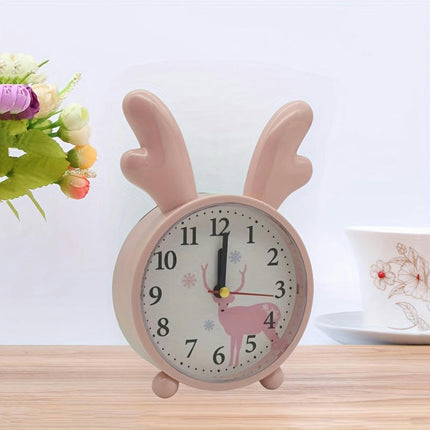 1pc Multifunctional Alarm Clock, Cute Bedside Clock, Desktop Alarm Clock For Bedroom