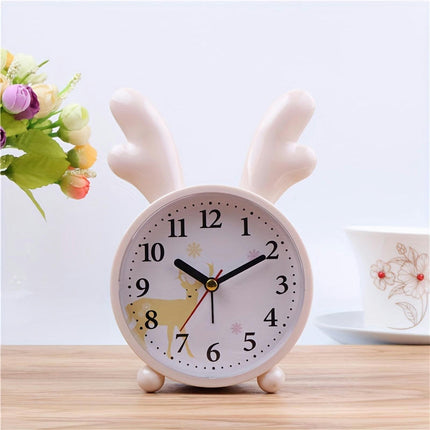 1pc Multifunctional Alarm Clock, Cute Bedside Clock, Desktop Alarm Clock For Bedroom