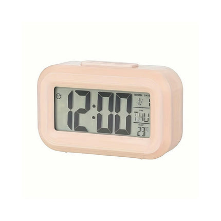 1pc Mini Smart Alarm Clock, Cute Alarm Clock Luminous Digital Clock, LED Electronic Alarm Clock