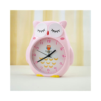 1pc Cute Cartoon Owl-Shaped Digital Desk ClockFor Students And Home Decor Gift