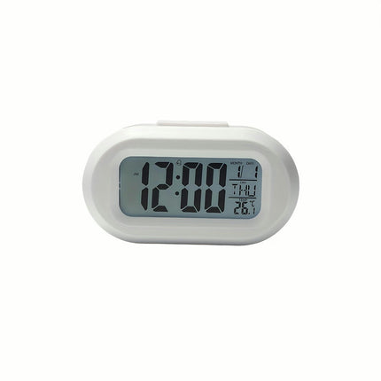 1pc Modern Digital Alarm Clock Electronic Desk Clock Mini Table Clock, ABS Plastic, For Home Decor