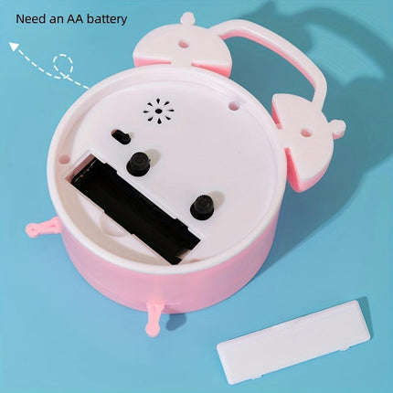 1pc Cute Small Alarm Clock,Bedroom Bedside Small Alarm Clock Digital Clock Student Table Clock