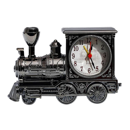 1pc Creative Train Shaped Clock Ornament, Home Wake Up Alarm Clock For Room Living Room Office Decor