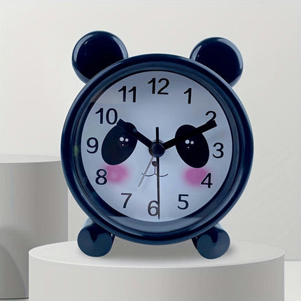 1pc Animal Alarm Clock, Panda Silent Alarm Clock Living Room Bedroom, Home, Kitchen, Office Decoration