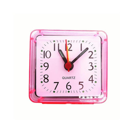 1pc Alarm Clock Student And Children's Clock Bedroom Office And Home Minimalist Small Alarm Clock