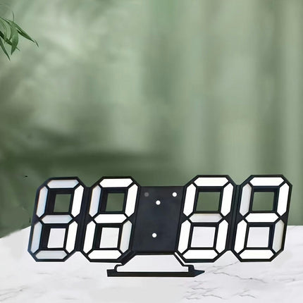 Modern LED Digital Alarm Clock With 3D Display, USB Powered-Perfect For Home Decor