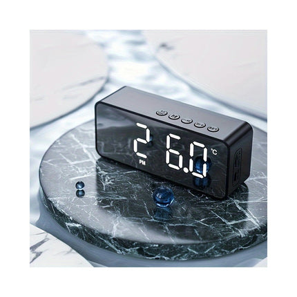 Wireless Wireless Audio Alarm Clock With USB Charging Ideal For Bedroom, Living Room, Holiday Gift