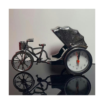 Vintage Tricycle-Shaped Alarm Clock Perfect For Bookshelf, Living Room, Or Cabinet Display