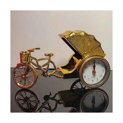 Vintage Tricycle-Shaped Alarm Clock Perfect For Bookshelf, Living Room, Or Cabinet Display