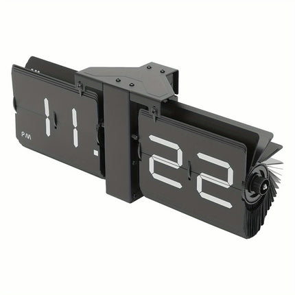 Flipping Out Wall And Tabletop Flip Clock, Battery Operated Digital Tabletop Flip Clock