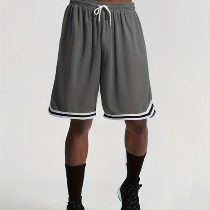 Men's Active Basketball Short-Comfortable Shorts for Outdoor Activities, Sports, Fitness, and Casual