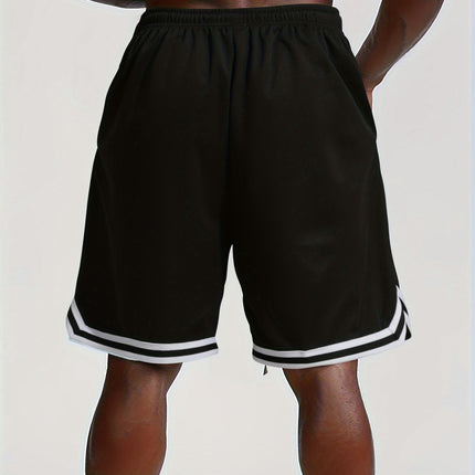 Men's Active Basketball Short-Comfortable Shorts for Outdoor Activities, Sports, Fitness, and Casual