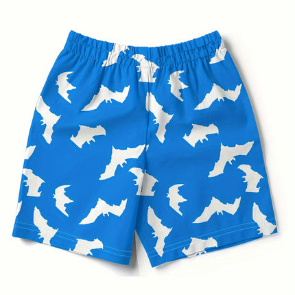 Men's Printed Shorts With Drawstring,Convenient And Comfortable,Suitable For Sports Beach, Vacation