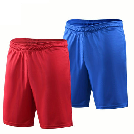 2pcs Men's Solid Quick Drying Shorts, Casual Stretch Elastic Waist Drawstring Shorts For Summer