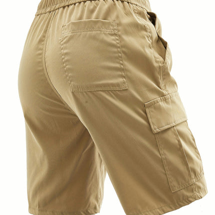 Men's Drawstring Cargo Shorts With Pockets Outdoor Sports Summer Men's Shorts