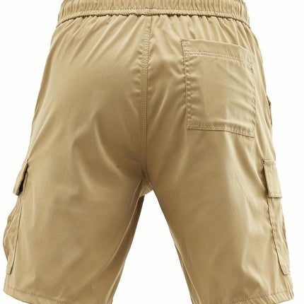 Men's Drawstring Cargo Shorts With Pockets Outdoor Sports Summer Men's Shorts