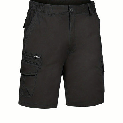 Men's Cargo Shorts, Summer Outdoor Quick-Dry Breathable Knee-Length Shorts For Hiking & Camping