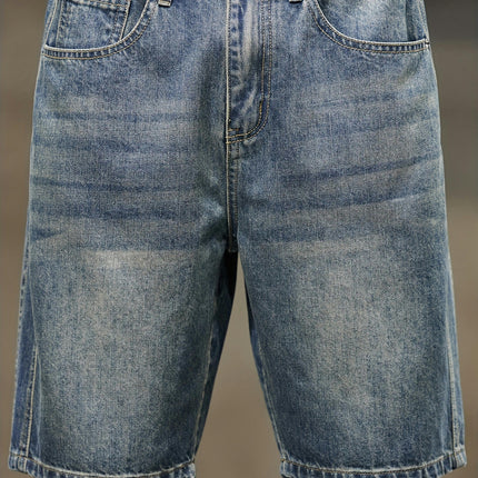 Men's Denim Shorts Summer Thin Casual Jeans, Versatile In Summer Jorts