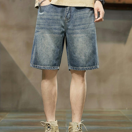 Men's Denim Shorts Summer Thin Casual Jeans, Versatile In Summer Jorts