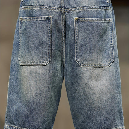 Men's Denim Shorts Summer Thin Casual Jeans, Versatile In Summer Jorts