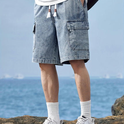 Men's Summer Casual Jeans Shorts Comfortable And Versatile Shorts Suitable For Outdoor Date