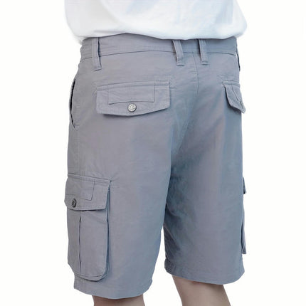 Heavy-Duty Combat Shorts Cotton Hiking Shorts For Men Work Wear For Outdoor Activities