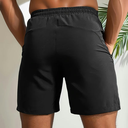 Men's Shorts Pack of Three, Fitness, Cycling, Outdoor Hiking, Swimming, Running Stretch Shorts