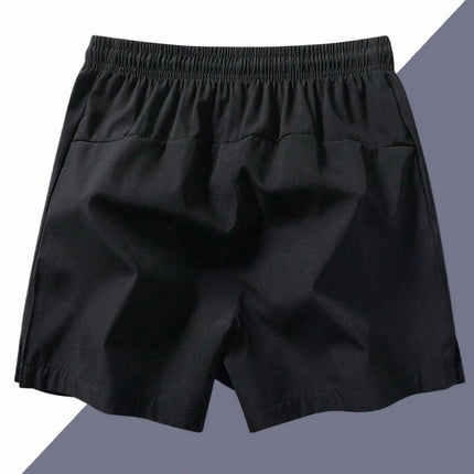 Men's Athletic Running Shorts with Zip Pockets for Gym, Fitness, Beach & Outdoor Activities