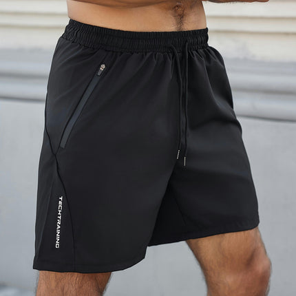 Men's 5-Pack Athletic Shorts Pocket Design, Suitable for Hiking, Beach, and Casual Outings