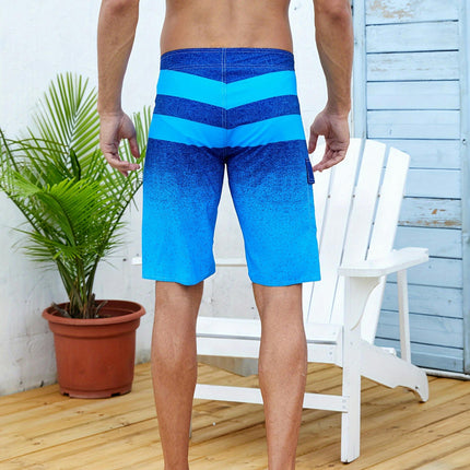 Men's Quick-drying Beach Shorts and Swim Trunks Men's Casual Simple Comfy Shorts With Drawstring