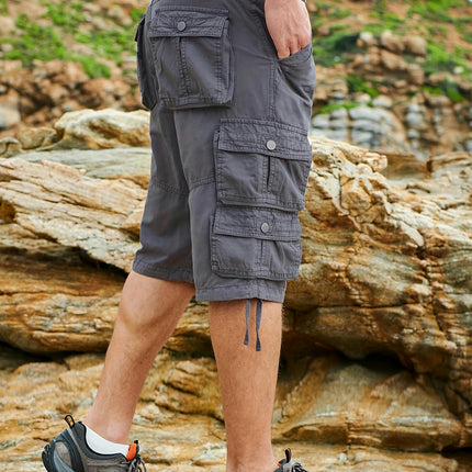 Cotton Men's Cargo Shorts Men's Shorts For Summer Outdoor Leisure And Work