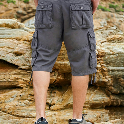 Cotton Men's Cargo Shorts Men's Shorts For Summer Outdoor Leisure And Work