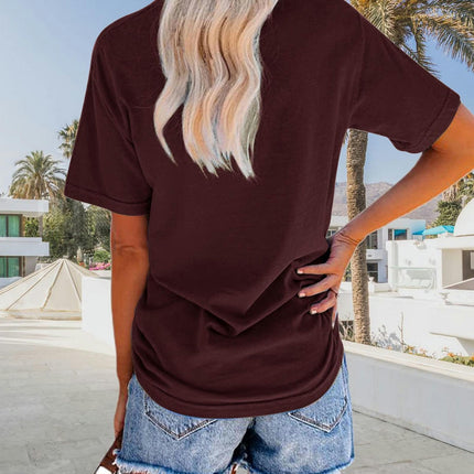 Women Los Angeles Graphic T Shirts California Letter Print Short Sleeve Tee Loose Casual Tops