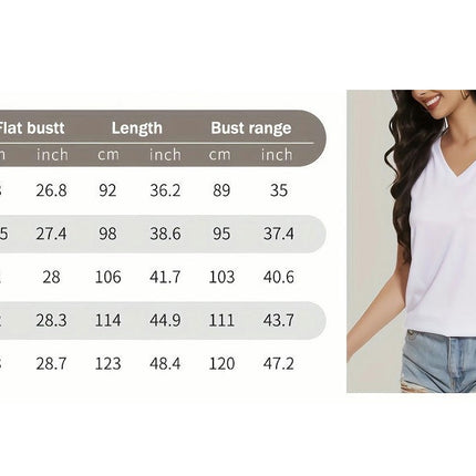 Dot Puff Sleeve Tops Loose Casual Tshirts Womens Summer Tops V Neck T Shirts