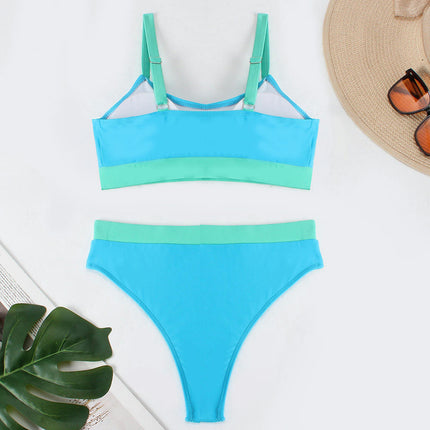 Womens High Waisted Bikini Two Piece Swimsuits Bathing Suits