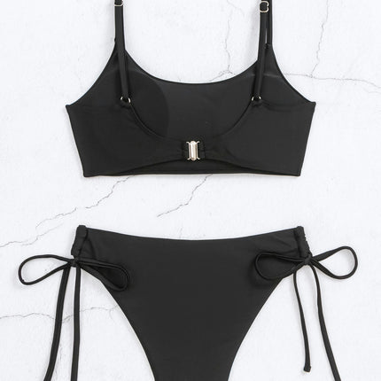 Women's Bikini Sets Two Piece Swimsuits Sexy Tie Side Triangle Bikinis Bathing Suits