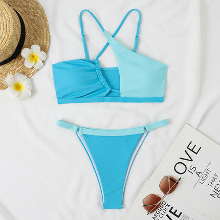 Women Bikini Swimsuits Sets Two Piece Sexy Thong  Suit Spaghetti Strap Swimsuit Bathing