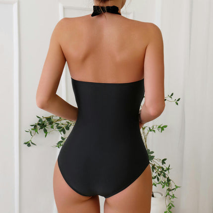 One Piece Swimsuit with Kimono Cover Ups Sexy Bathing Suit Beach Tummy Control Set