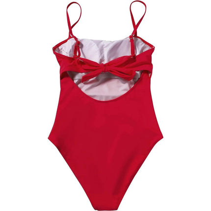 Women's One Piece Swimsuits Tummy Control Bathing Suits Square Neck Ruched Swimwear