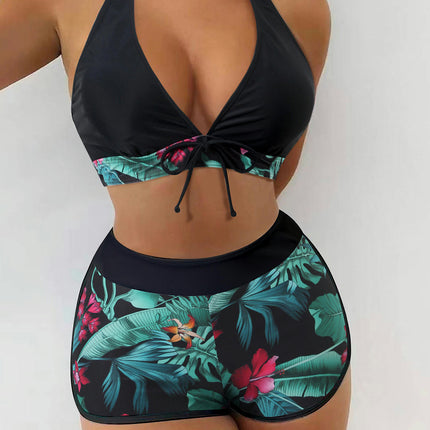 Women Two Piece Swimsuit Athletic Bathing Suits Tummy Control High Waisted Swimsuits