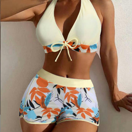 Women Two Piece Swimsuit Athletic Bathing Suits Tummy Control High Waisted Swimsuits