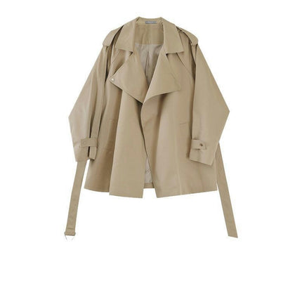 Women's Quilted and Thickened Trench Coats Causal Windproof Long Lapel Overcoat with Belt