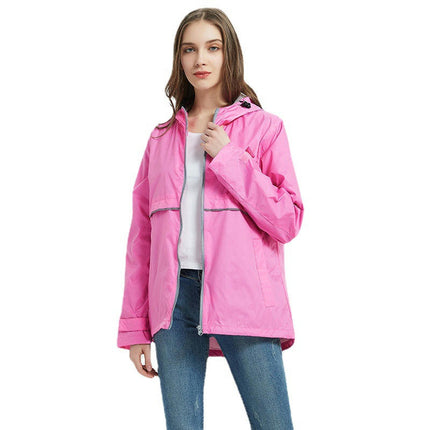 Women's Jacket Spring and Autumn All-match Fashion Short Zipper Hoodie