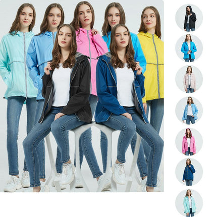 Women's Jacket Spring and Autumn All-match Fashion Short Zipper Hoodie